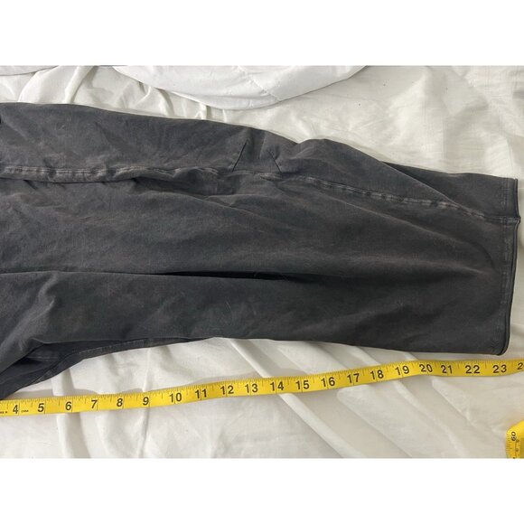 Free People Movement Hot Shot One Piece Jumpsuit In Washed Black Size Large - Picture 12 of 13